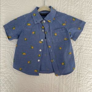 Janie and Jack Oxford Button Down